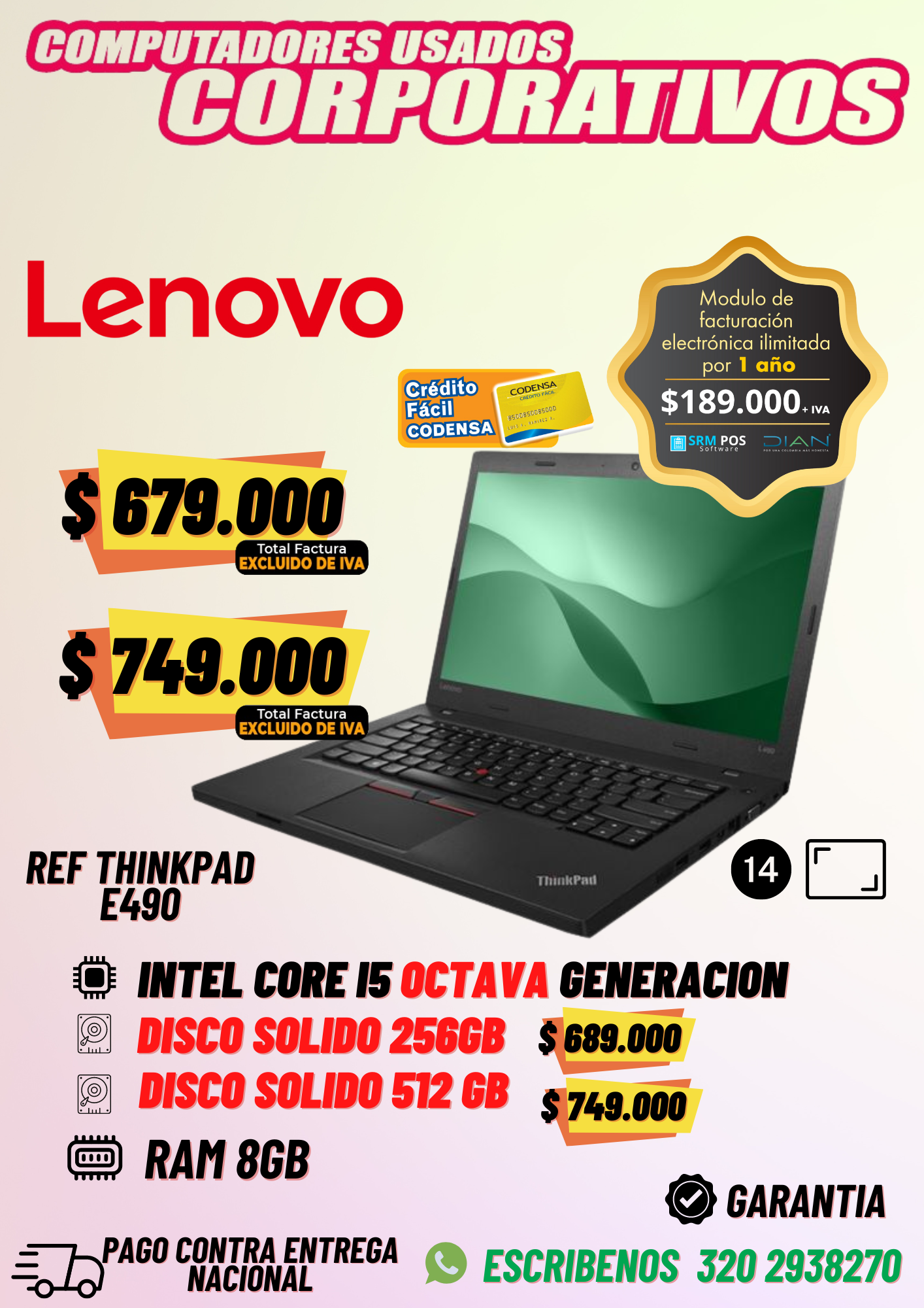 Lenovo Thinkpad E490